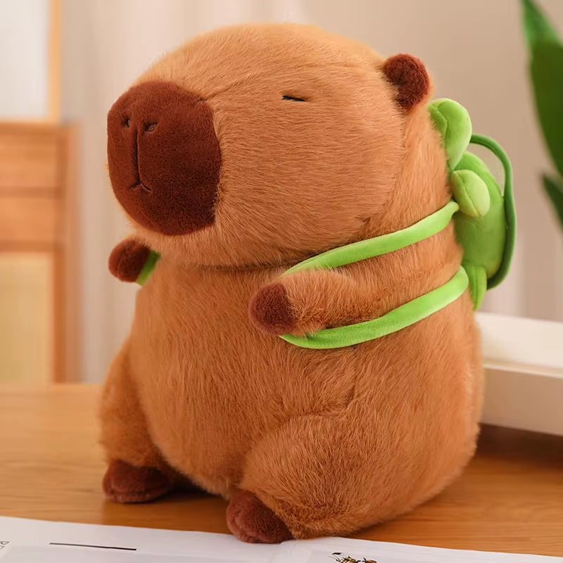 Simulation Fries Capybara Plush Toy Cloth Doll Cute Doll Capibara Anime Fluffty Toy Soft Capybara Plush Doll