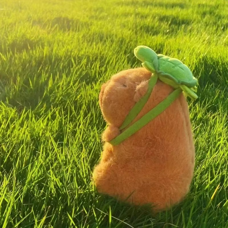 Simulation Fries Capybara Plush Toy Cloth Doll Cute Doll Capibara Anime Fluffty Toy Soft Capybara Plush Doll